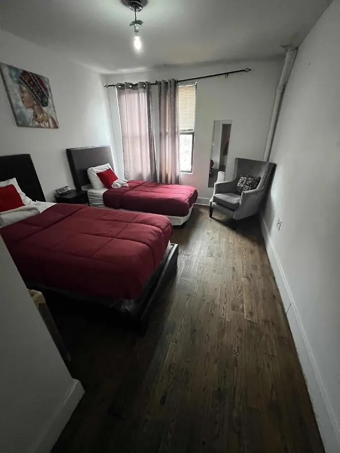 Central Harlem Oasis- Led House Apartment New York 0*,  United States